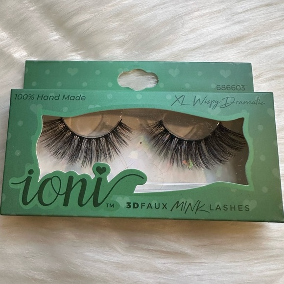 IONI Other - 🩷5/$10 XL Wispy Dramatic 3D Faux Mink Lashes - Black